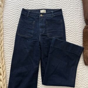 Dissh high rise wide leg jeans